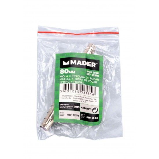 Mola, para Tesoura Podar 10 - 80mm ref 52175 MADER