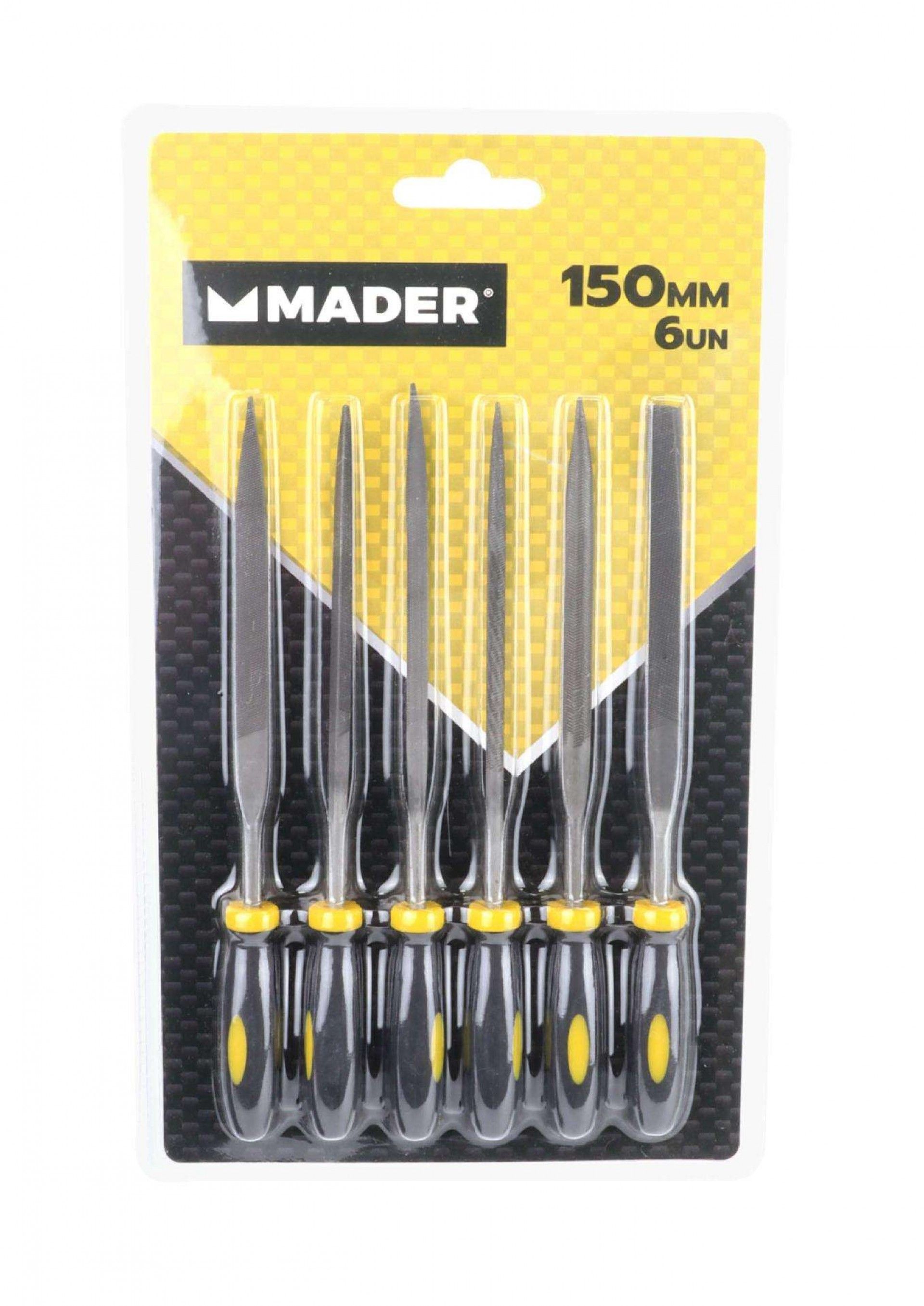 Kit Limas Precisão, 150mm, 6un refª 51632 MADER
