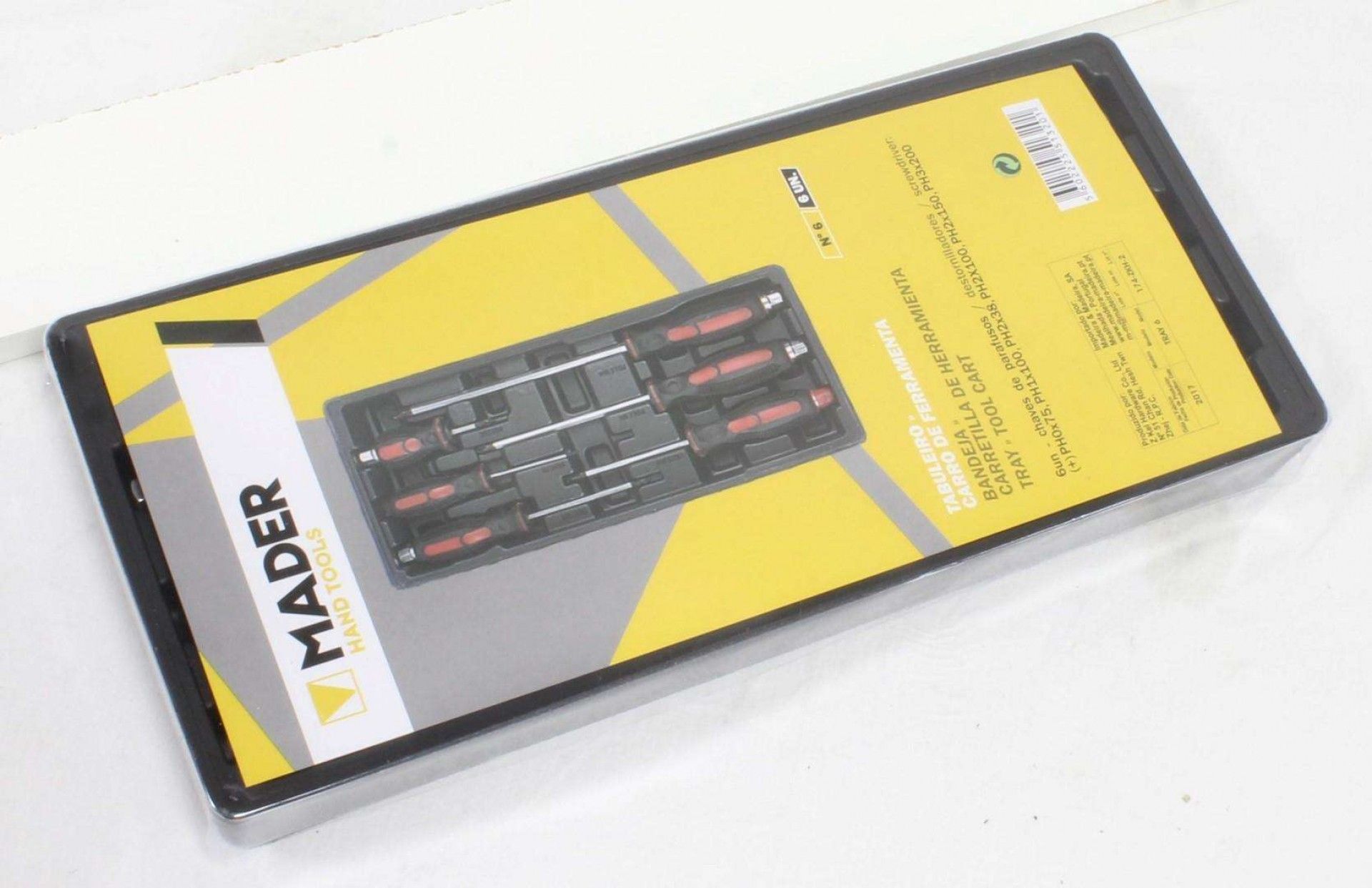 Tabuleiro Carro Ferramenta nº6 6un refª 51320 MADER