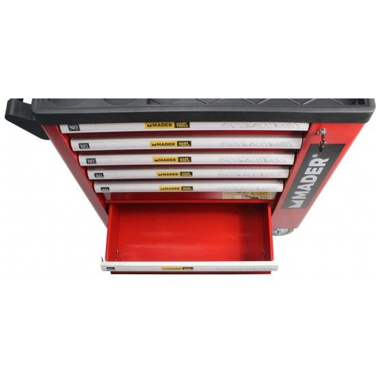 Carro de Ferramentas, 7 Divisrias, 156Un ref 51312 MADER