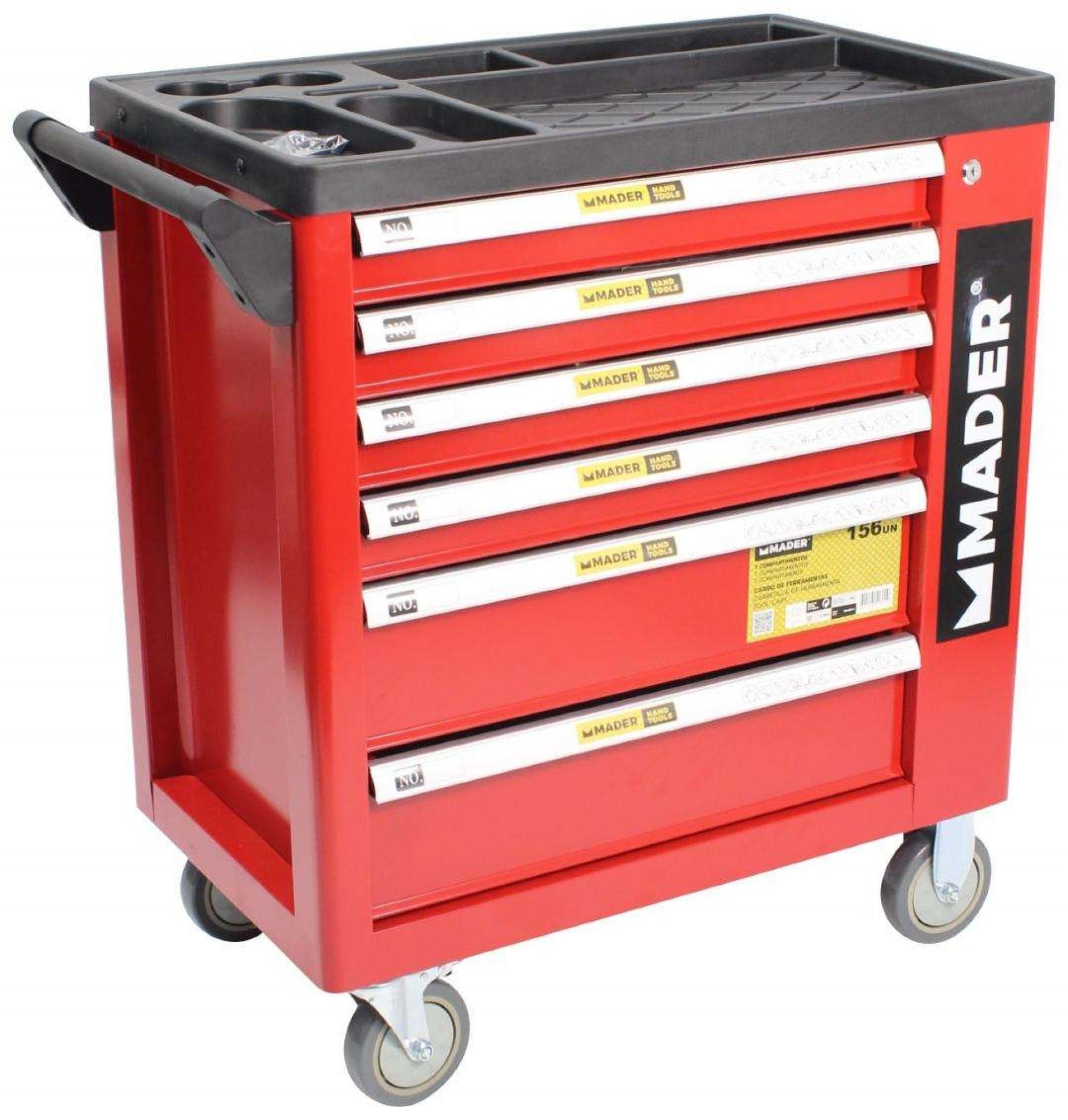Carro de Ferramentas, 7 Divisórias, 156Un refª 51312 MADER