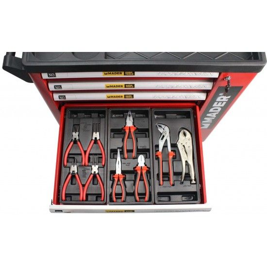 Carro de Ferramentas, 7 Divisrias, 156Un ref 51312 MADER