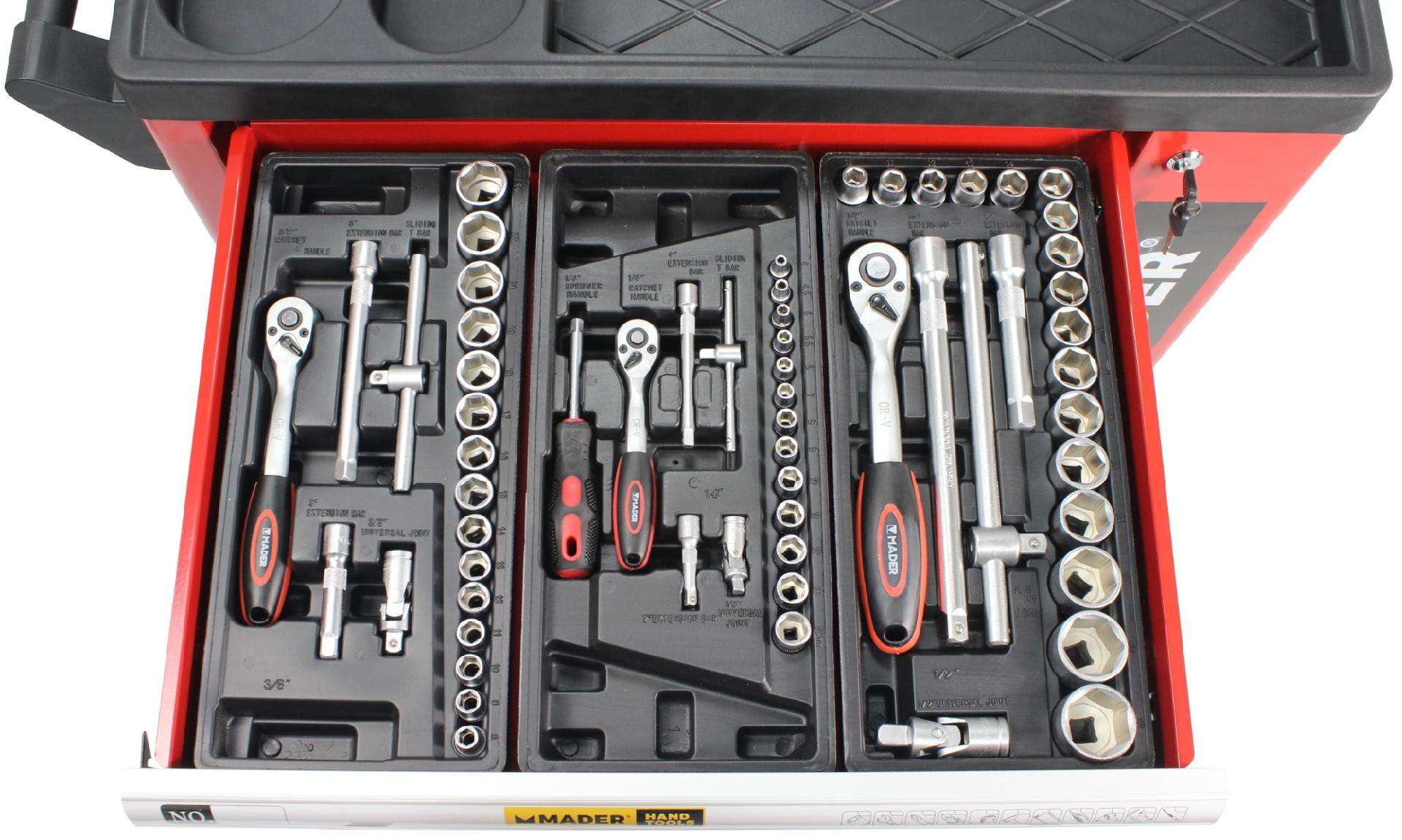 Carro de Ferramentas, 7 Divisórias, 156Un refª 51312 MADER