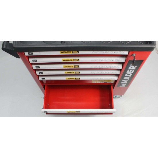 Carro de Ferramentas, 7 Divisrias, 156Un ref 51311 MADER