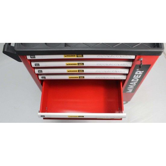 Carro de Ferramentas, 7 Divisrias, 156Un ref 51311 MADER