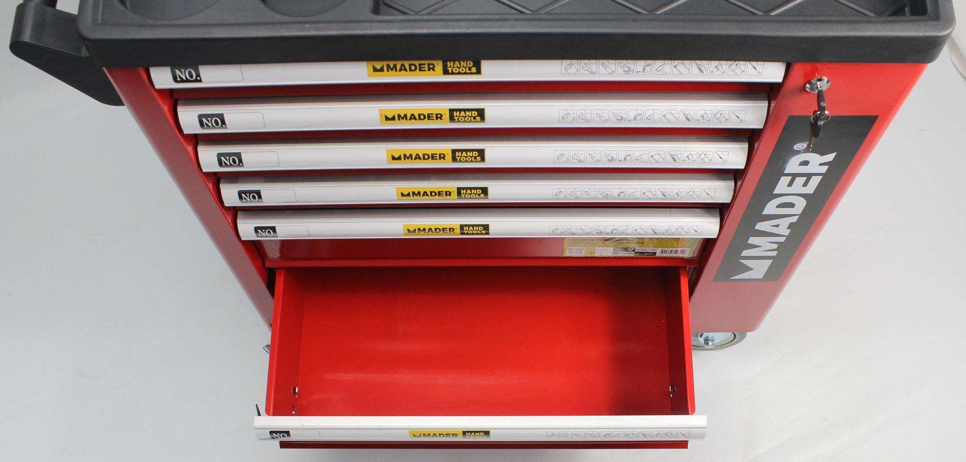 Carro de Ferramentas, 7 Divisórias, 156Un refª 51311 MADER