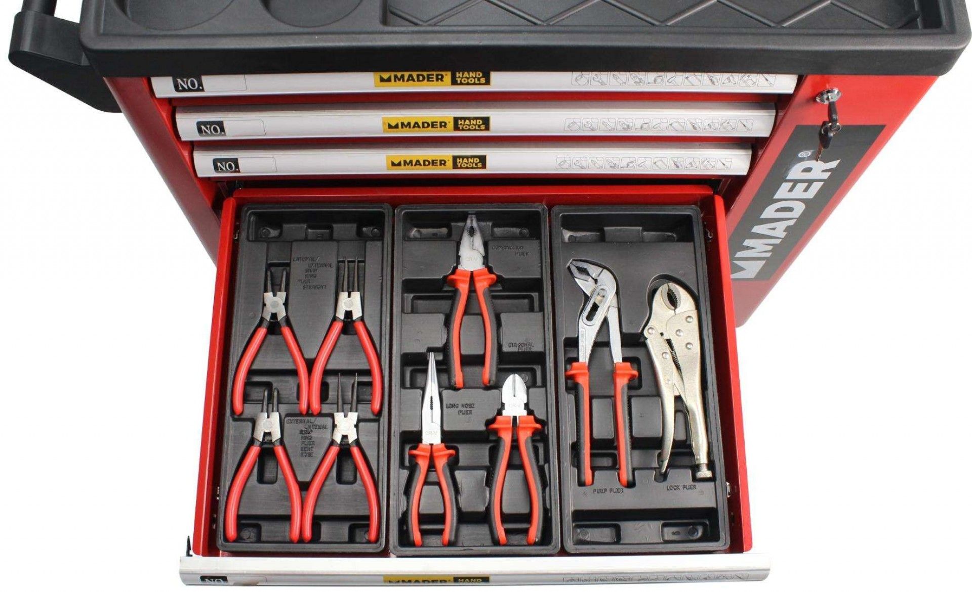 Carro de Ferramentas, 7 Divisórias, 156Un refª 51312 MADER