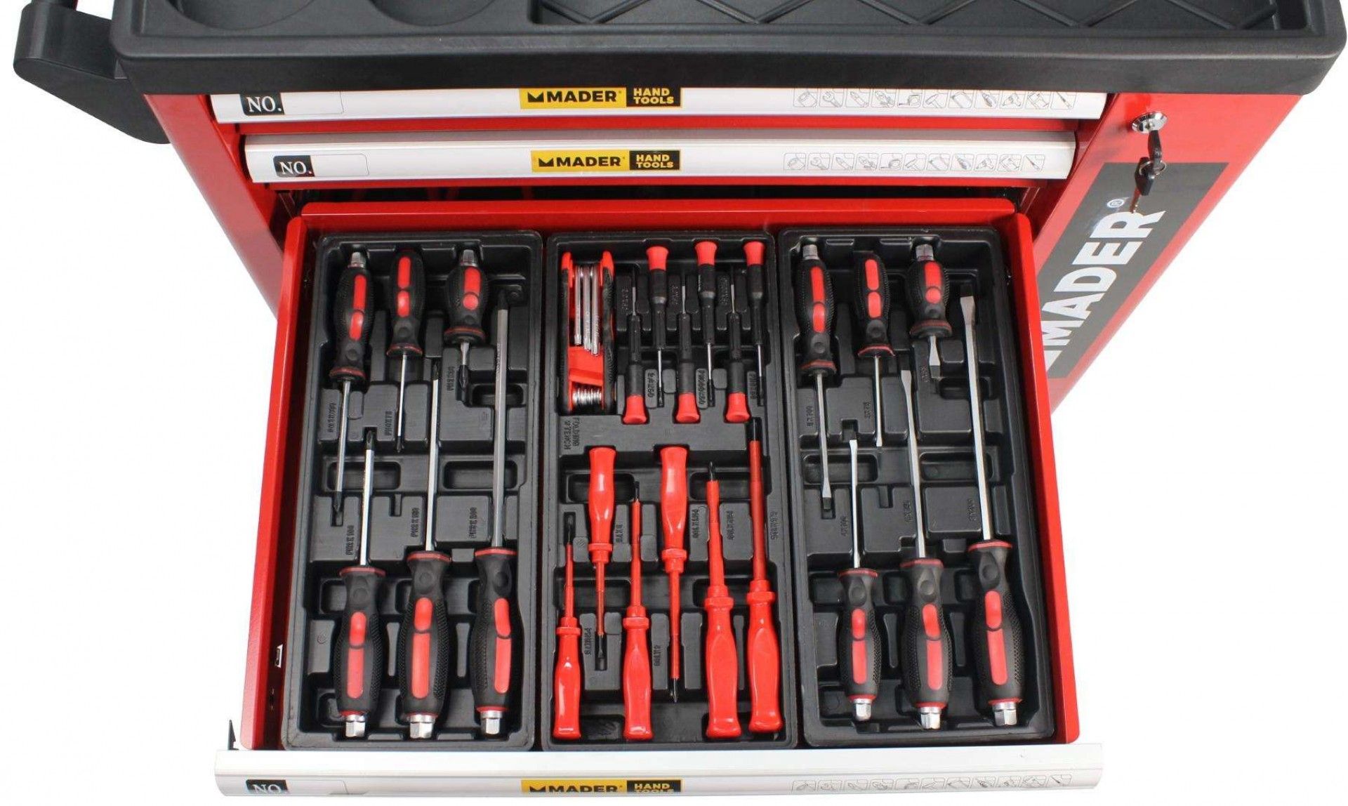 Carro de Ferramentas, 7 Divisórias, 156Un refª 51312 MADER