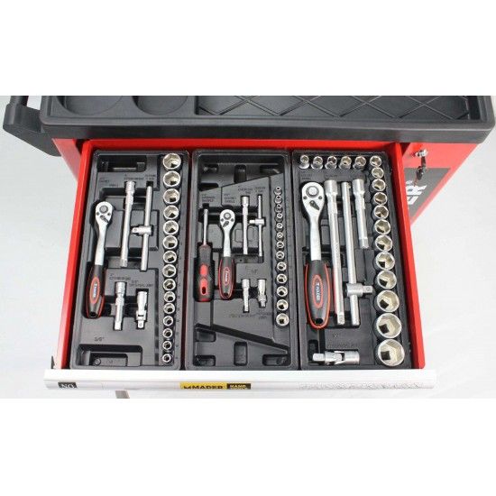 Carro de Ferramentas, 7 Divisrias, 156Un ref 51311 MADER