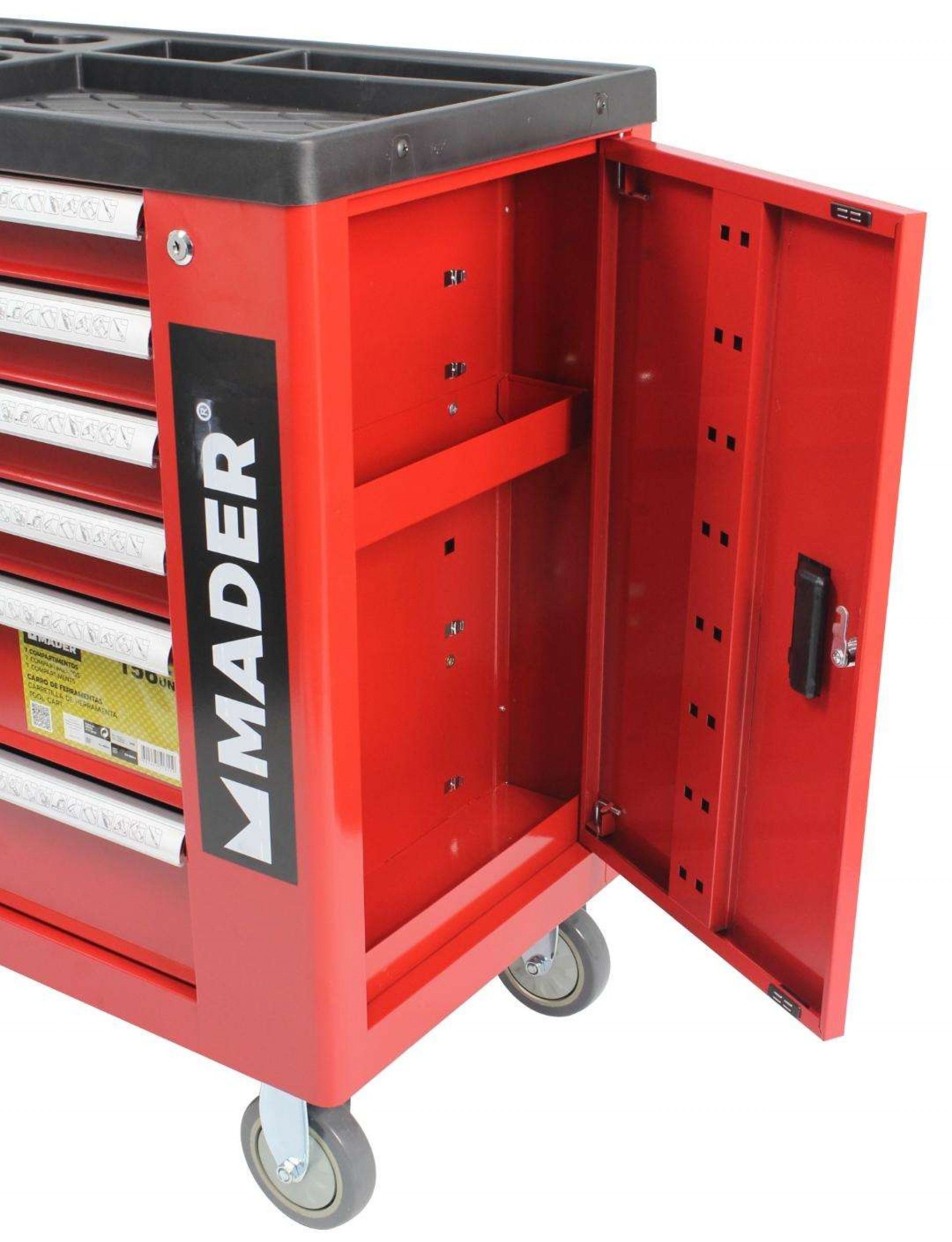 Carro de Ferramentas, 7 Divisórias, 156Un refª 51312 MADER