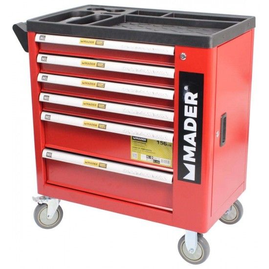 Carro de Ferramentas, 7 Divisrias, 156Un ref 51312 MADER