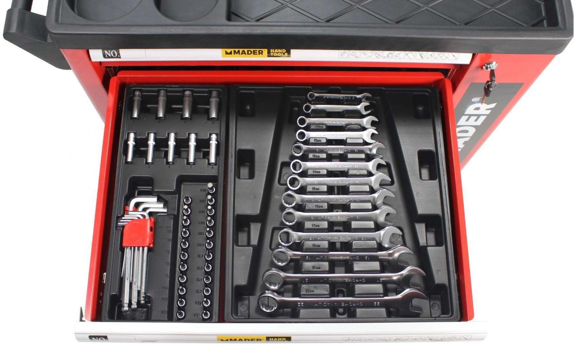 Carro de Ferramentas, 7 Divisórias, 156Un refª 51312 MADER
