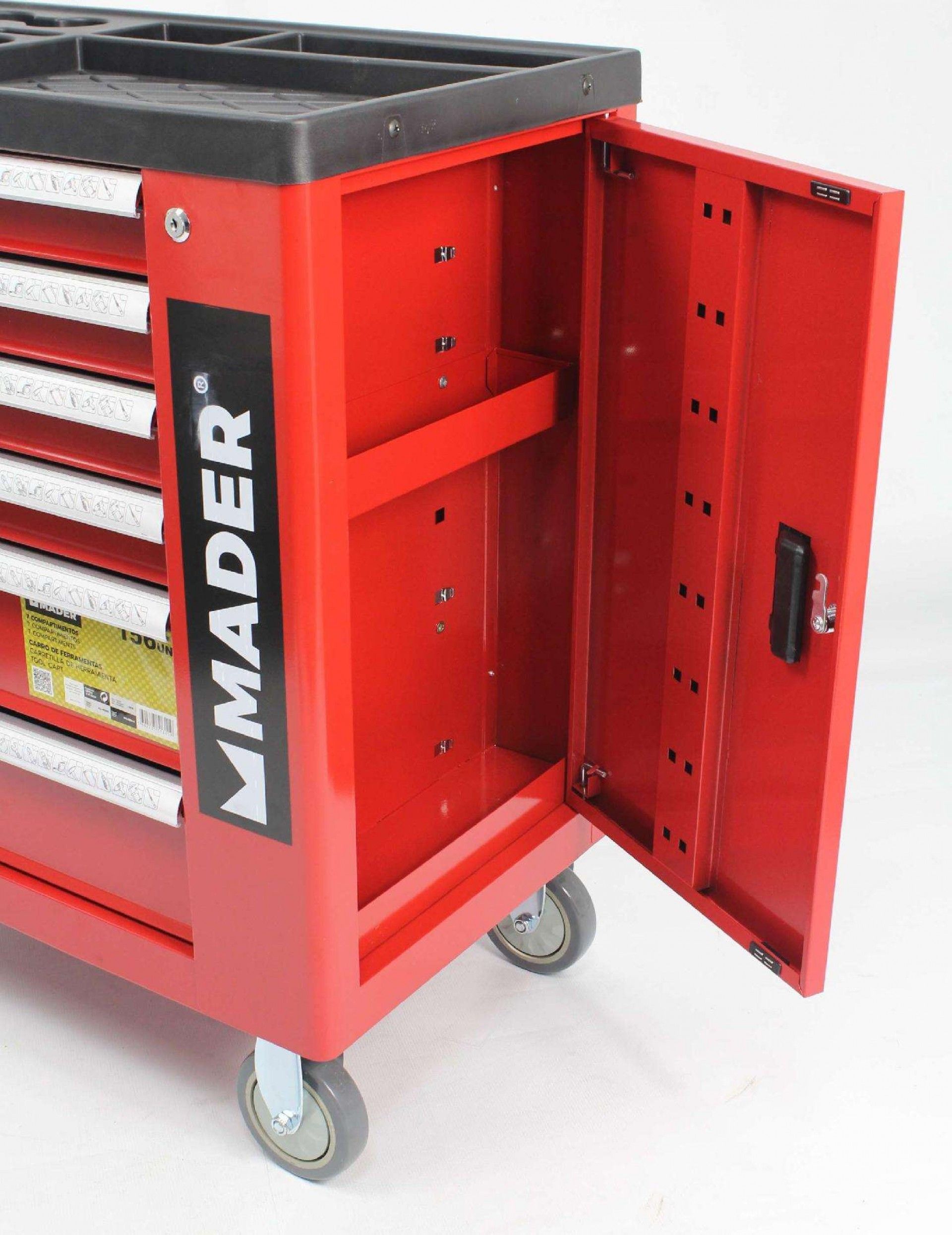 Carro de Ferramentas, 7 Divisórias, 156Un refª 51311 MADER