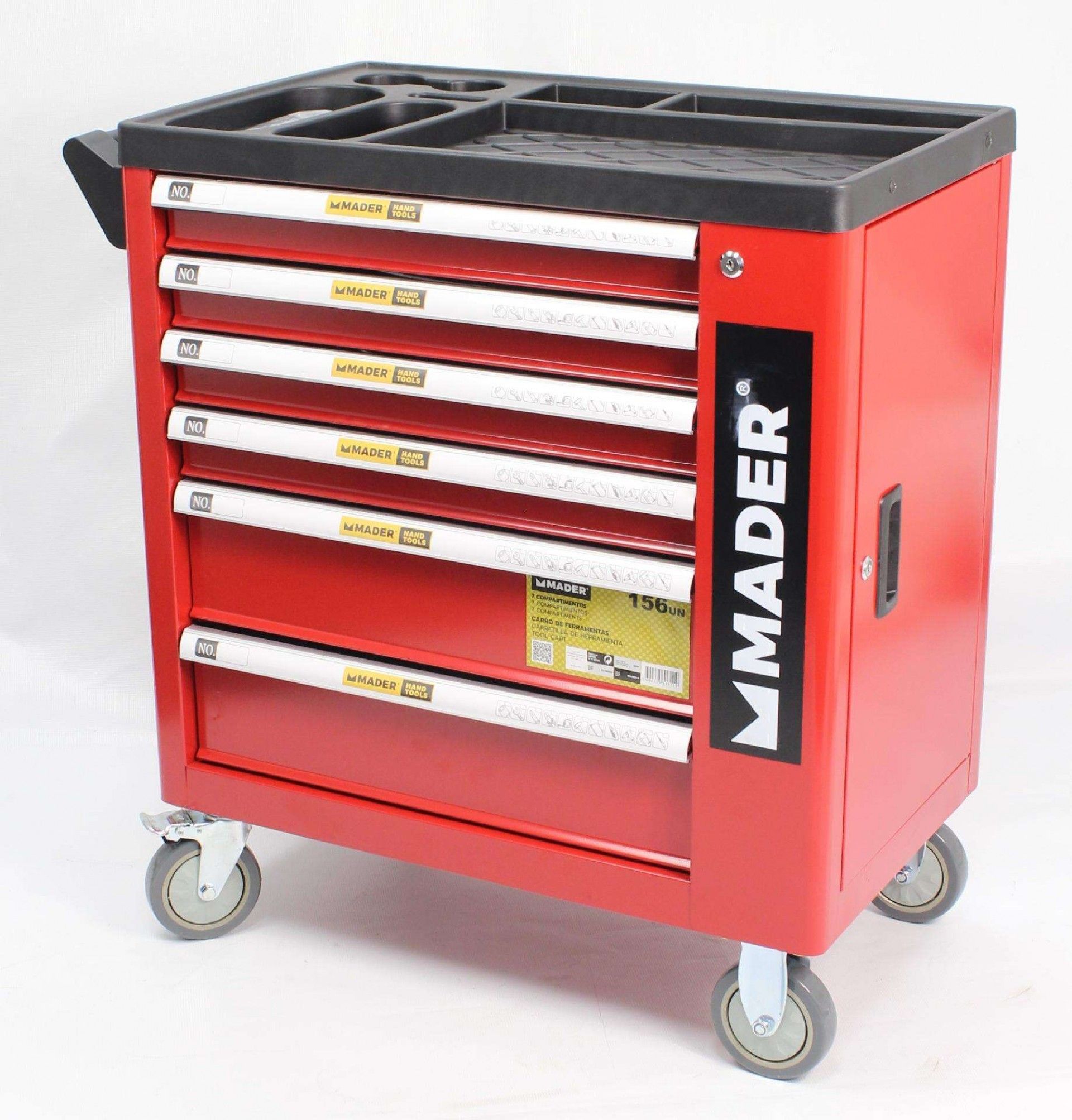 Carro de Ferramentas, 7 Divisórias, 156Un refª 51311 MADER