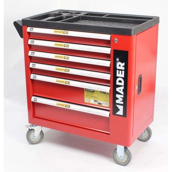 Carro de Ferramentas, 7 Divisrias, 156Un ref 51311 MADER