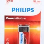 Pilha Power Alcalina, 6LR61, 9V - Philips ® refª 50200 MADER Pilha Power Alcalina, 6LR61, 9V - Philips ® refª 50200 MADER
