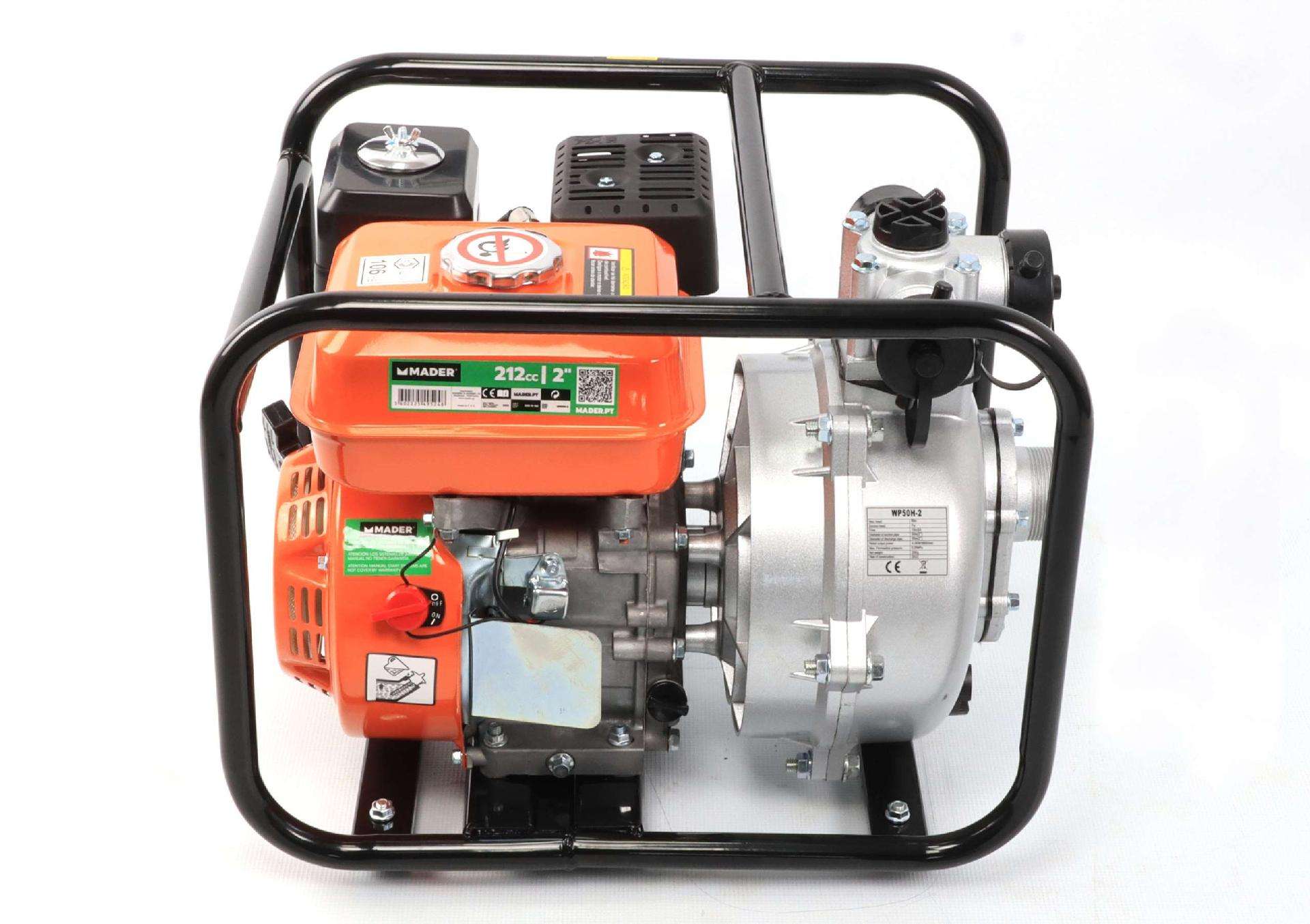 Motobomba Alta Pressão, 212cc, 2 refª 49524 MADER