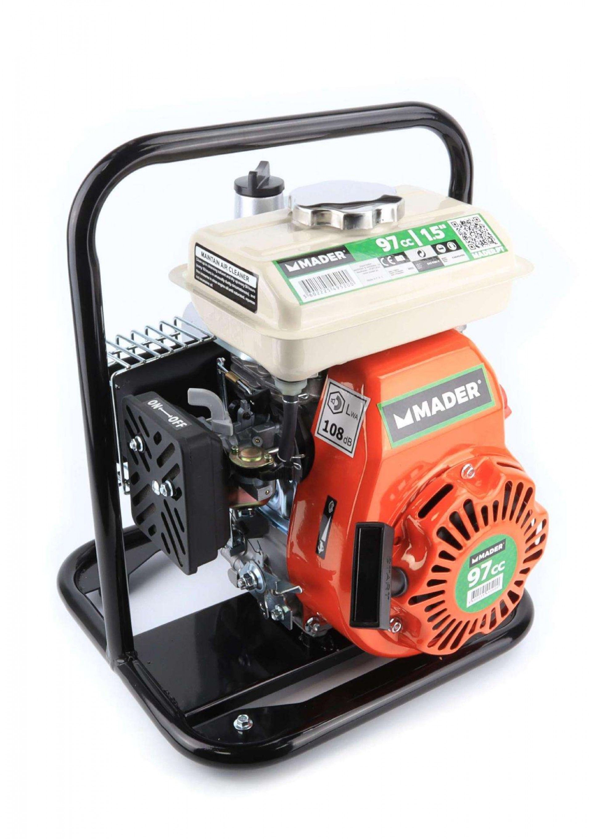 Motobomba, 2.8HP, 14000L/h refª 49520 MADER