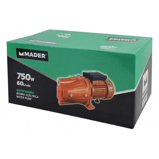 Eletrobomba, 750W, 60L/min ref 49503 MADER