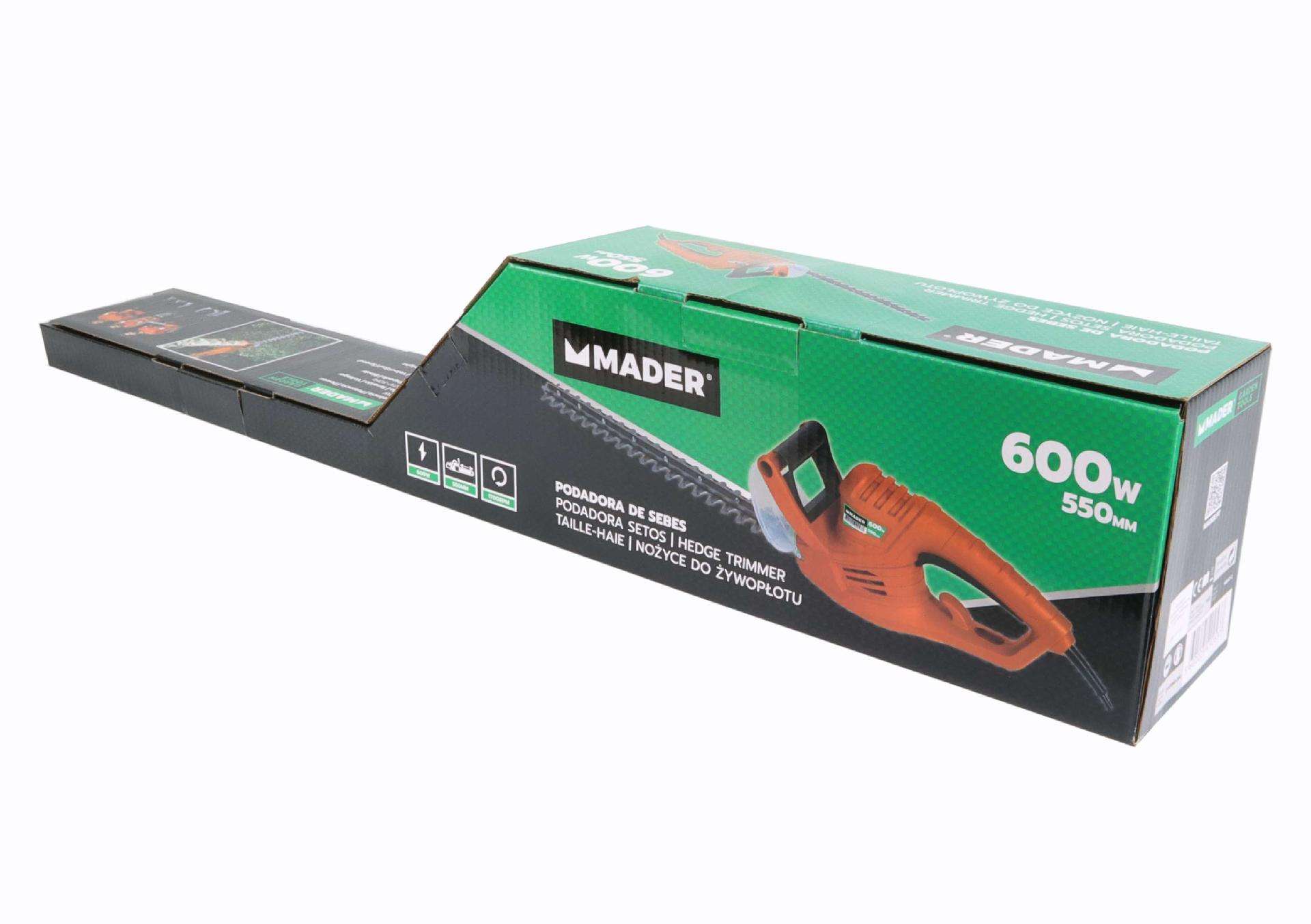 Corta-Sebes, 600W, 550mm refª 49253 MADER