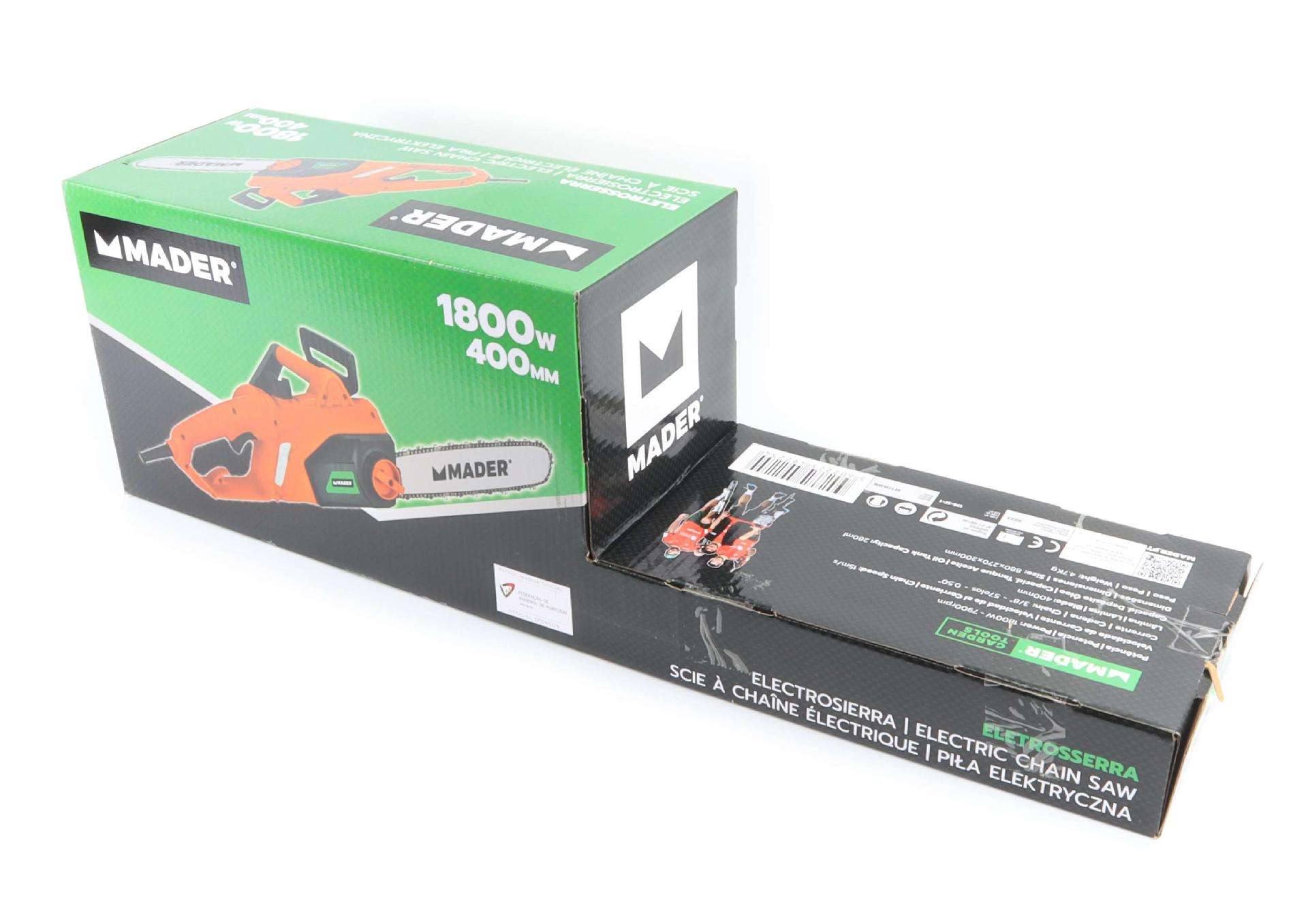 Eletrosserra, 1800W, 400mm refª 49225 MADER