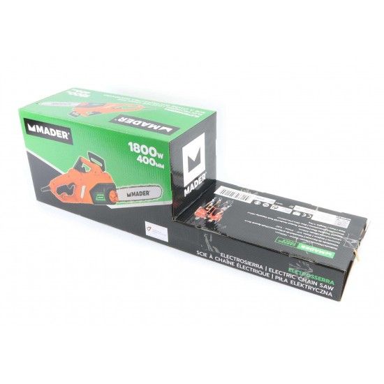 Eletrosserra, 1800W, 400mm refª 49225 MADER Eletrosserra, 1800W, 400mm refª 49225 MADER