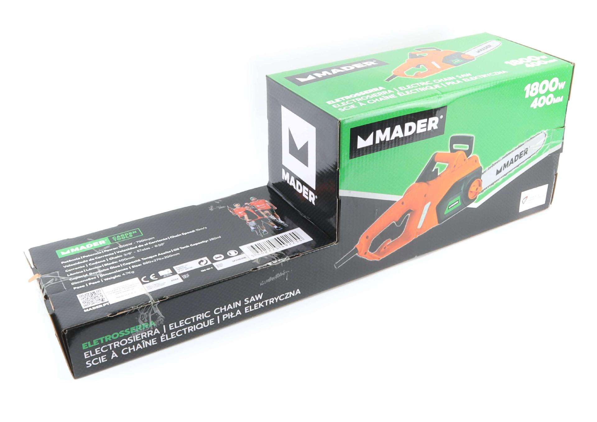 Eletrosserra, 1800W, 400mm refª 49225 MADER