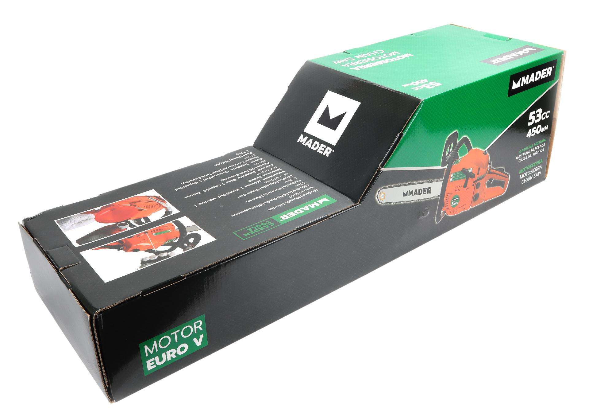 Motosserra, 53CC, 18" refª 49198 MADER