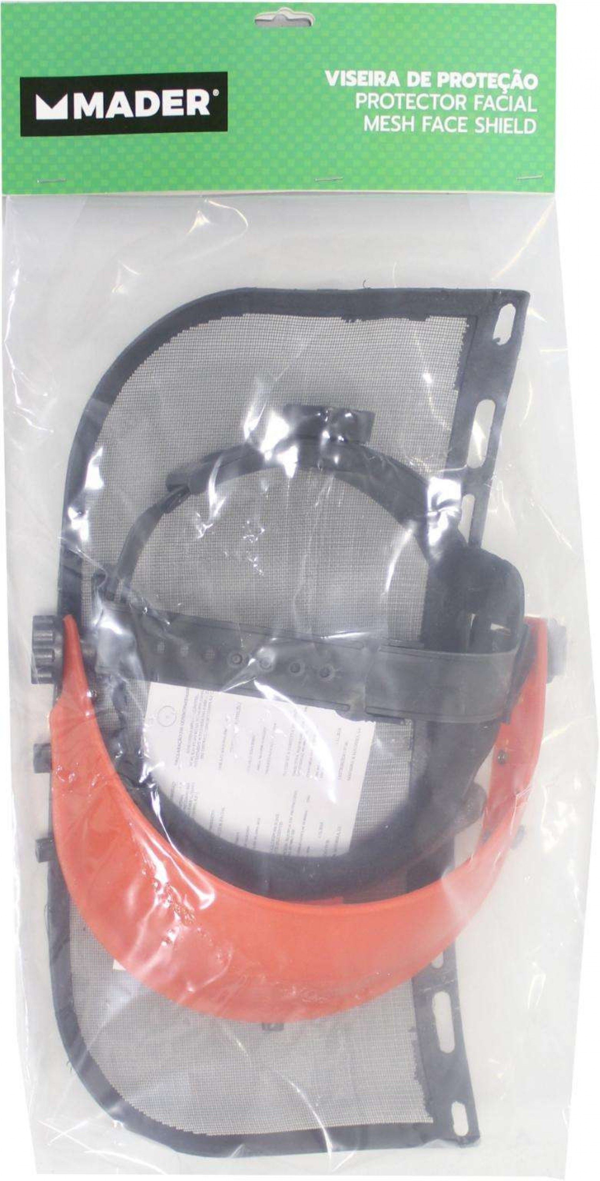 Viseira de Proteção, Metálica, Vermelha refª 49057 MADER