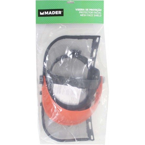 Viseira de Proteção, Metálica, Vermelha refª 49057 MADER Viseira de Proteção, Metálica, Vermelha refª 49057 MADER