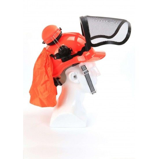 Capacete + Viseira + Auscultadores, 3Un refª 49059 MADER Capacete + Viseira + Auscultadores, 3Un refª 49059 MADER