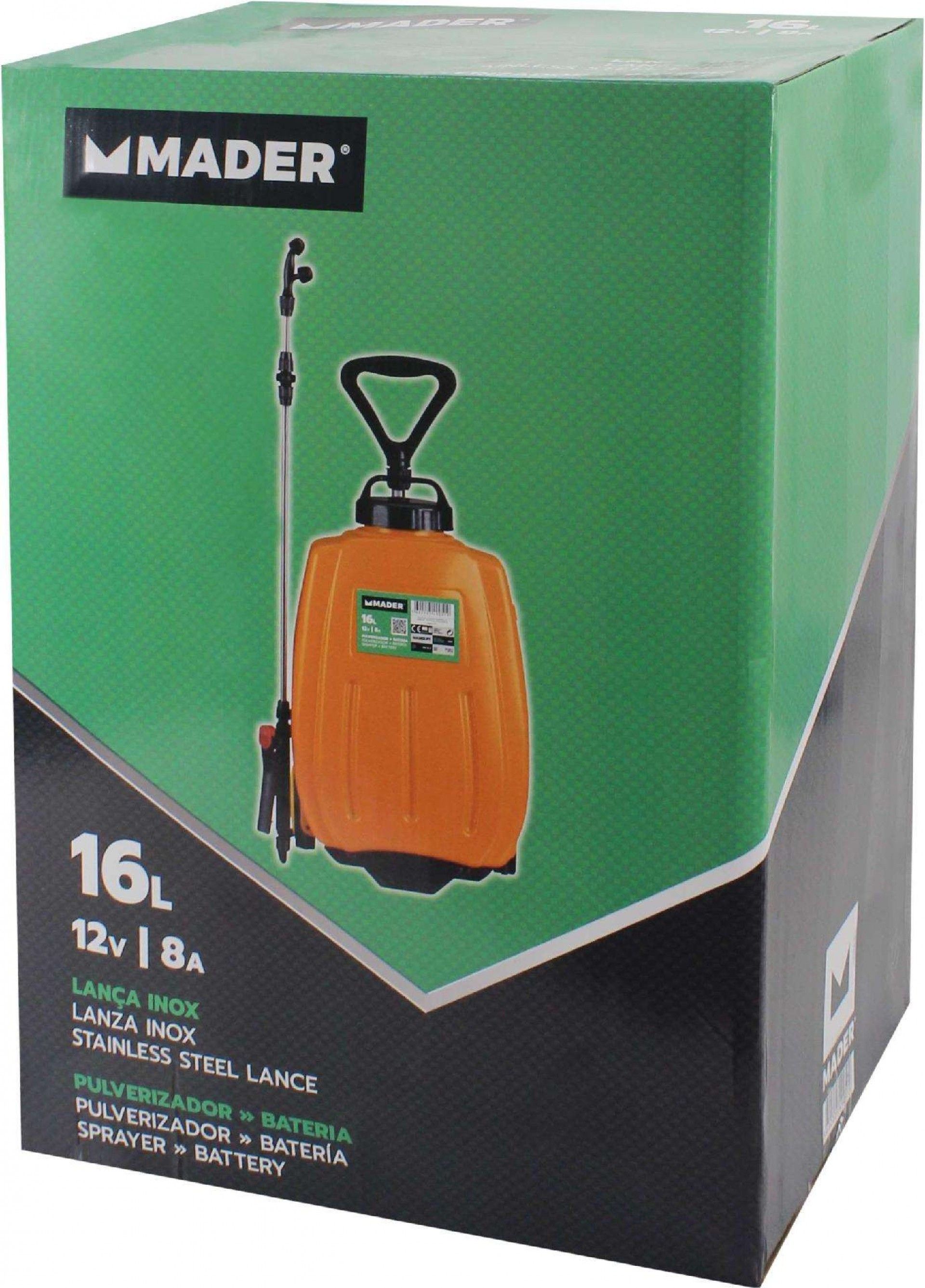 Pulverizador com Bateria, 16L refª 49051 MADER