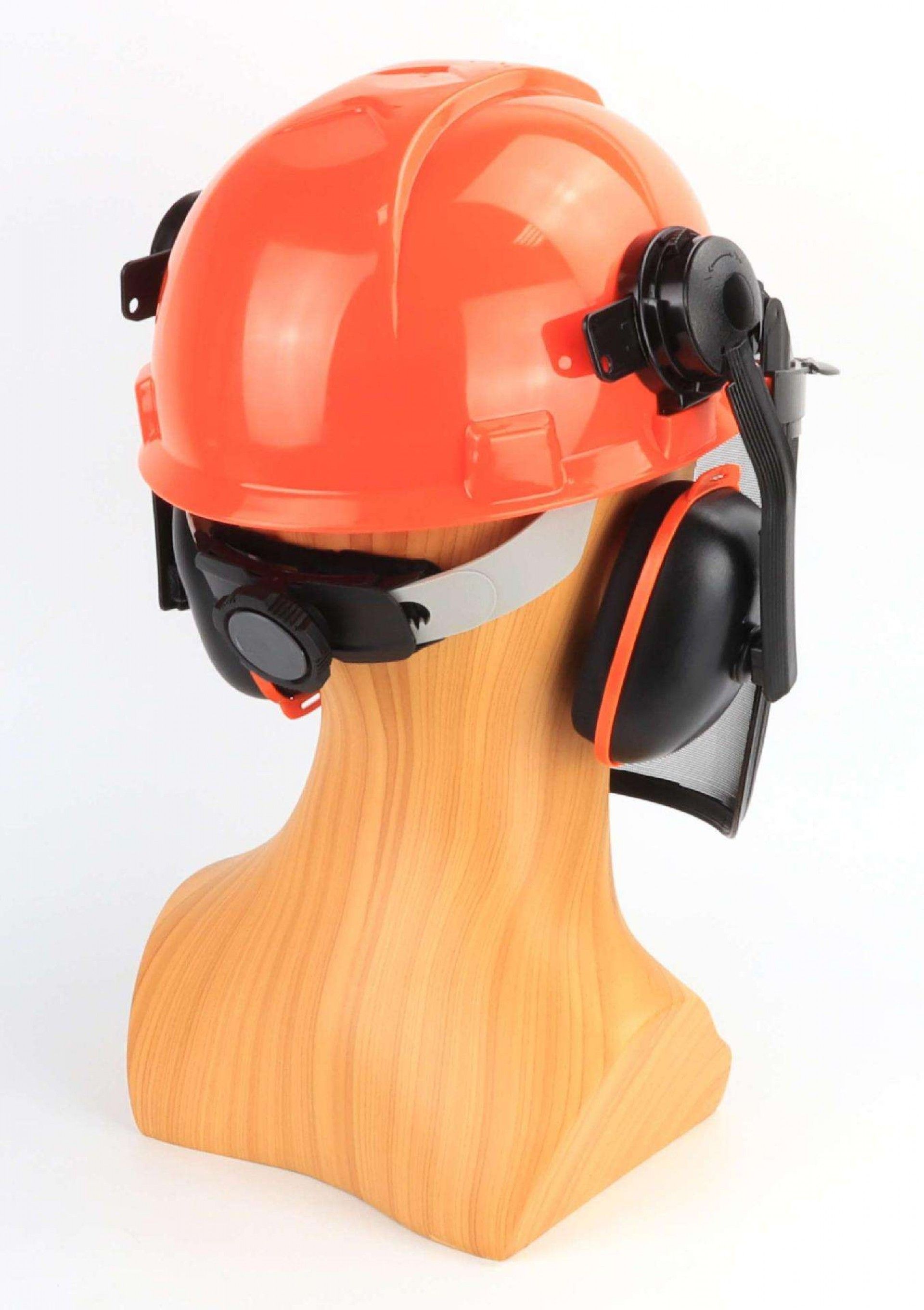 Kit Proteção, Capacete + Viseira + Auscultadores, 3Un refª 49040 MADER