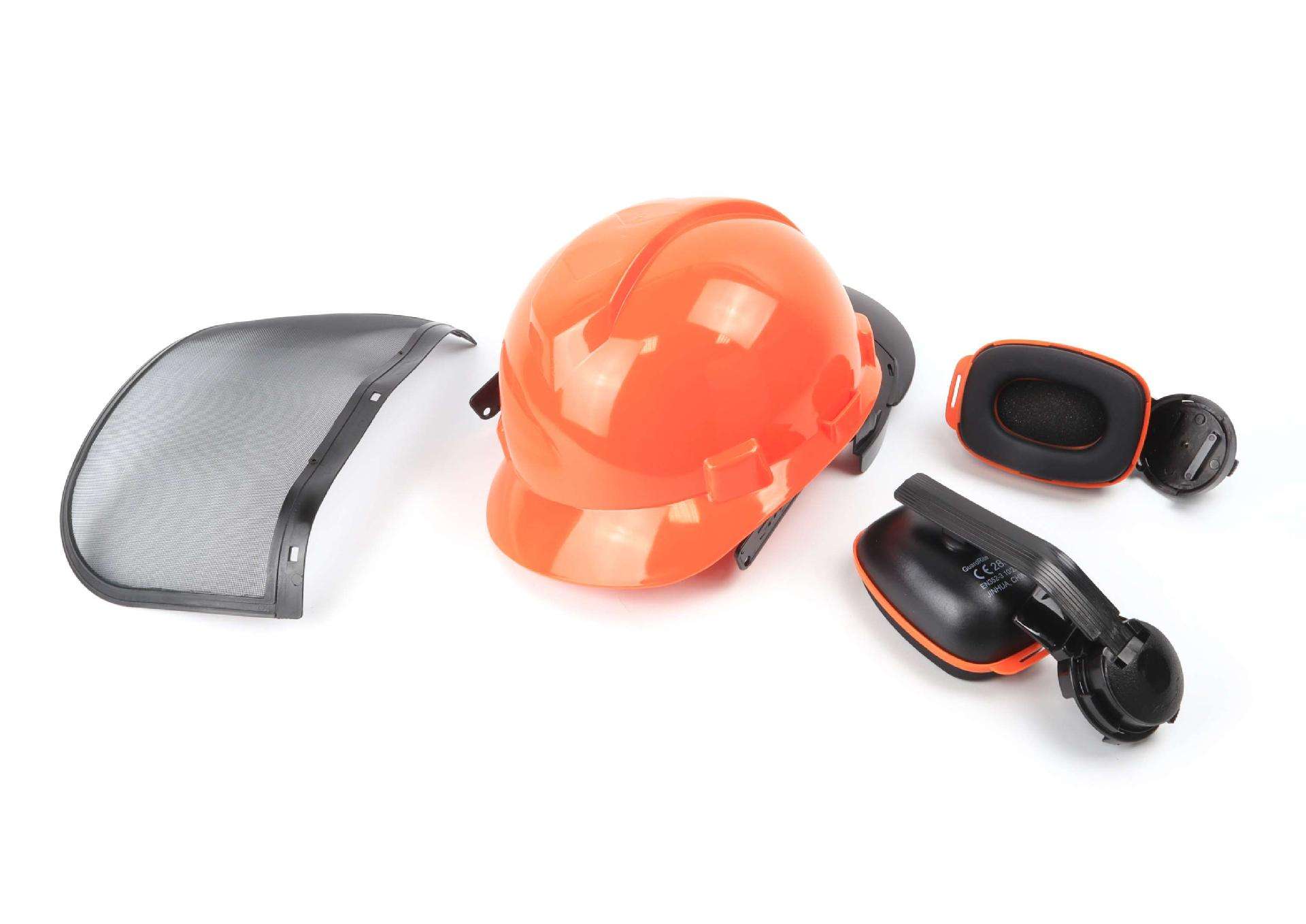 Kit Proteção, Capacete + Viseira + Auscultadores, 3Un refª 49040 MADER