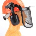 Kit Proteo, Capacete + Viseira + Auscultadores, 3Un ref 49040 MADER