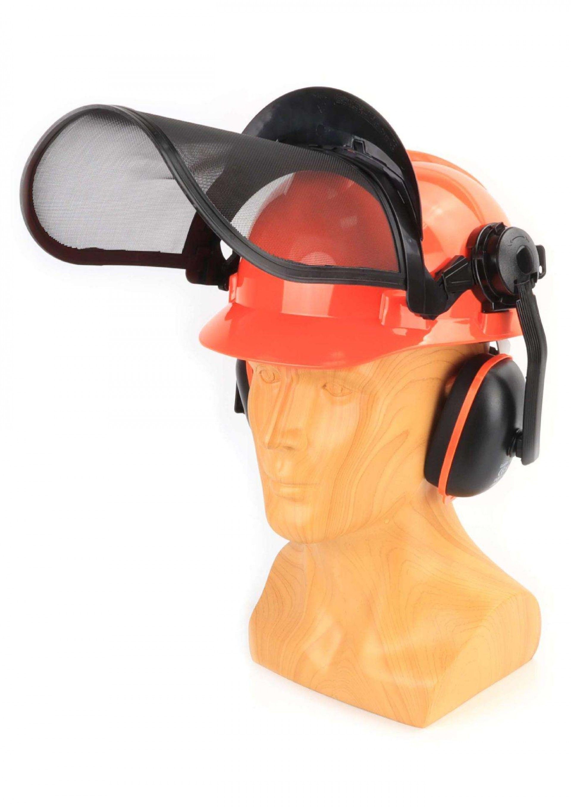 Kit Proteção, Capacete + Viseira + Auscultadores, 3Un refª 49040 MADER