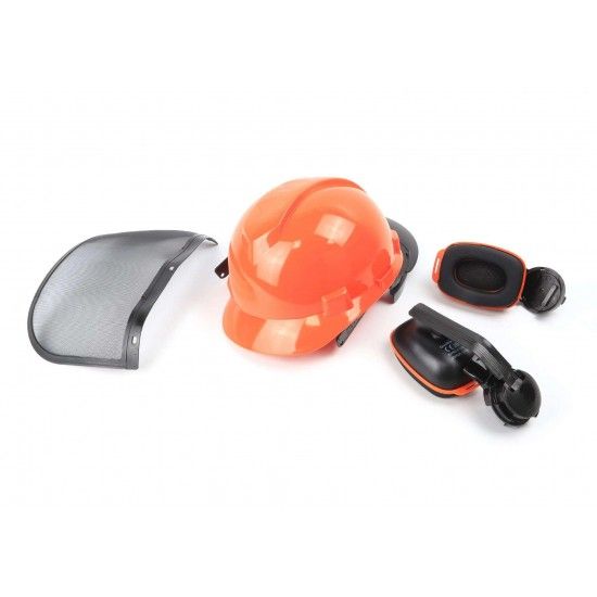 Kit Proteo, Capacete + Viseira + Auscultadores, 3Un ref 49040 MADER