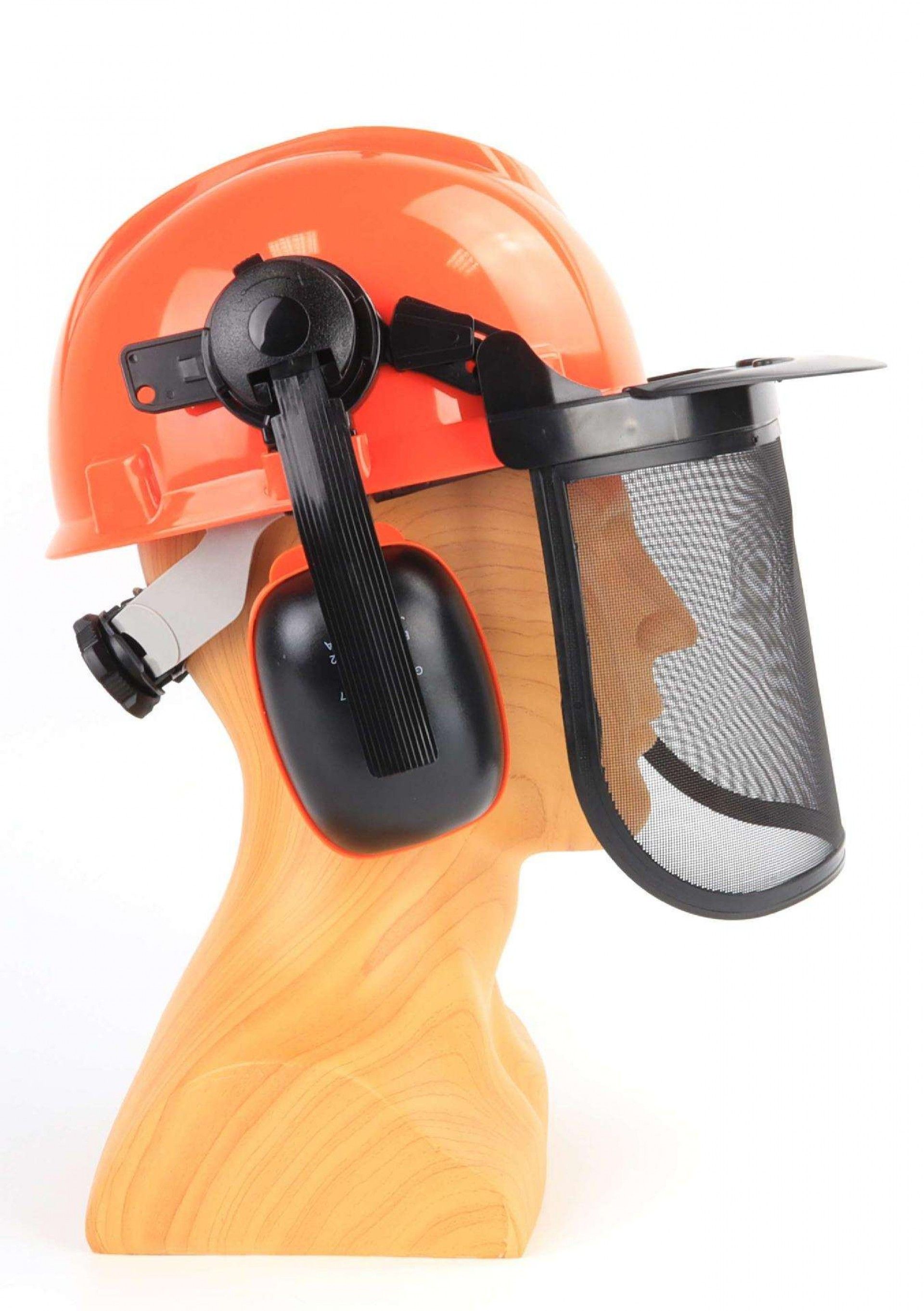 Kit Proteção, Capacete + Viseira + Auscultadores, 3Un refª 49040 MADER