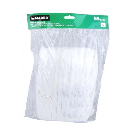 Fato de Proteção, 55g/m2, L refª 49019 MADER Fato de Proteção, 55g/m2, L refª 49019 MADER