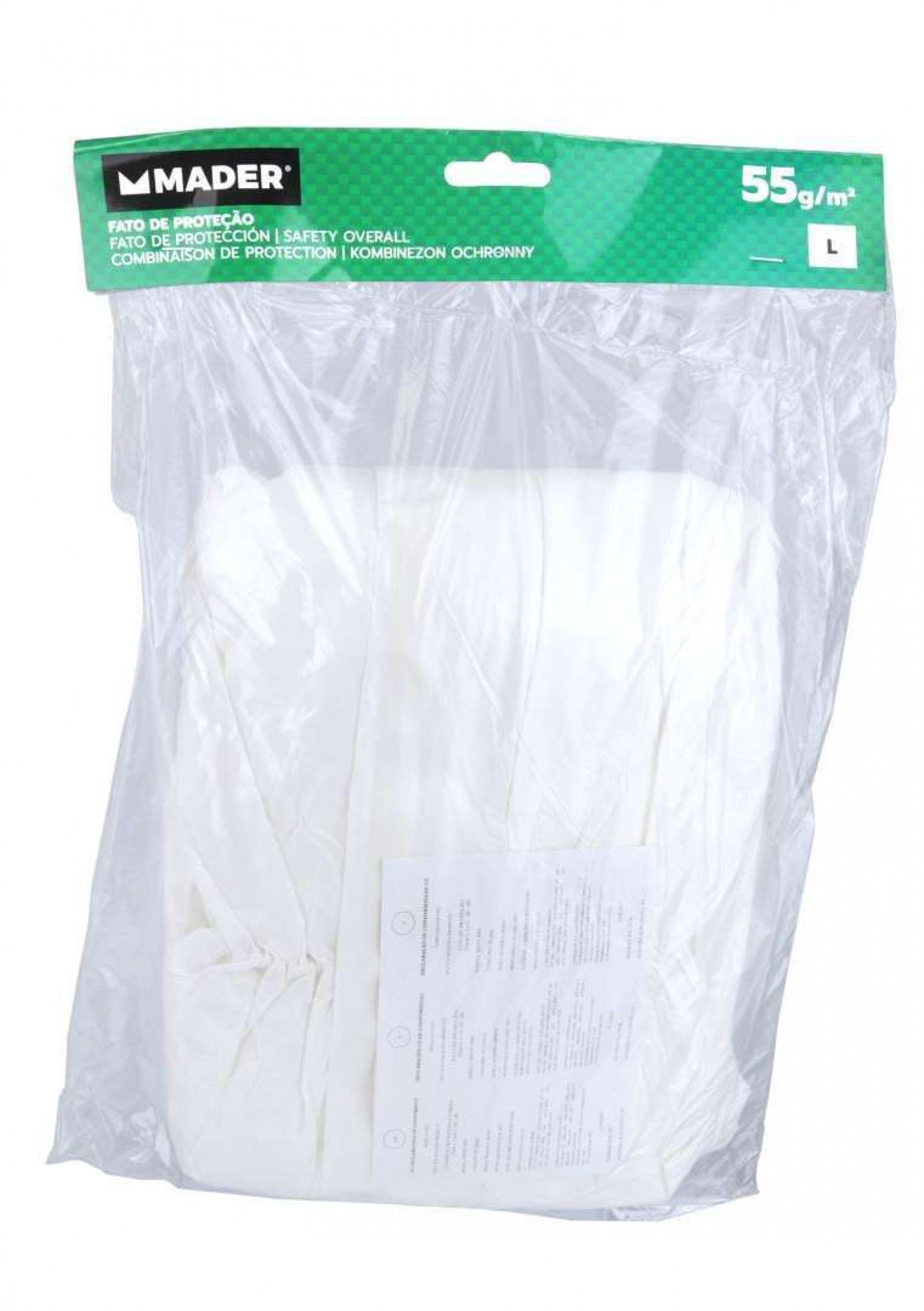 Fato de Proteção, 55g/m2, L refª 49019 MADER