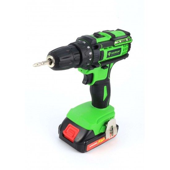 Berbequim Aparafusadora, a Bateria, 18/20V, 10mm, 29Nm  ref 48845 SAURIUM