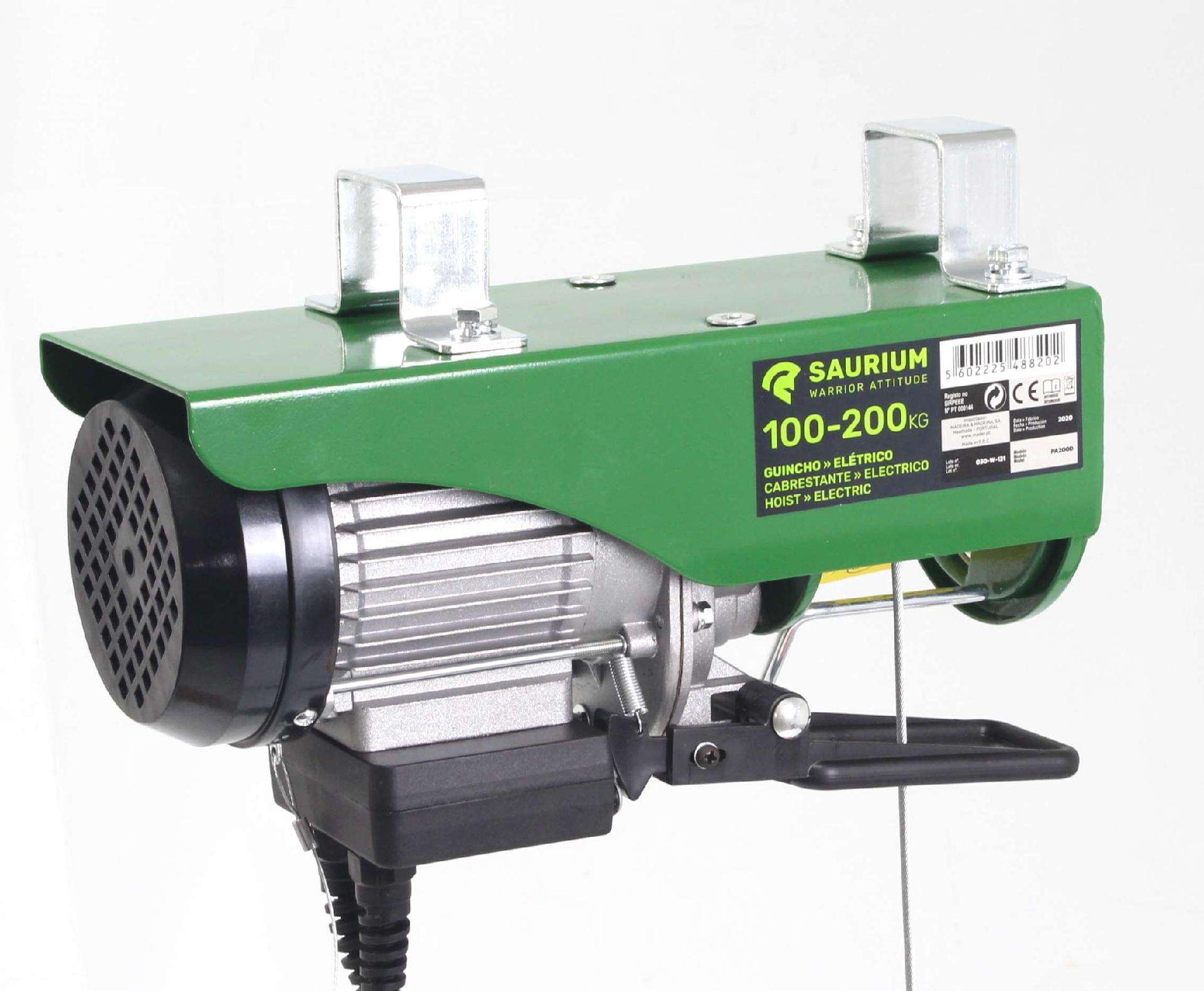 Guincho Elétrico, 100-200Kg refª 48820 SAURIUM
