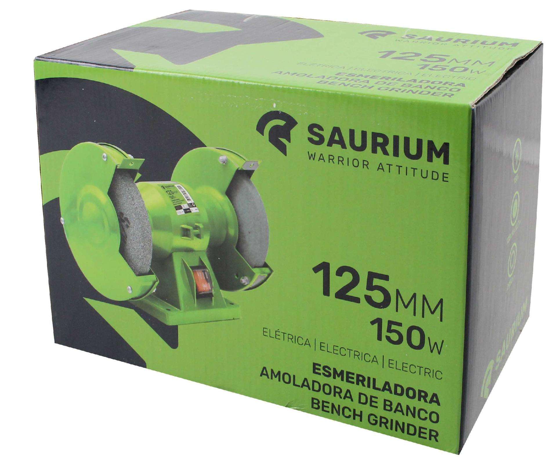 Esmeriladora, 150W, 125mm refª 48800 SAURIUM