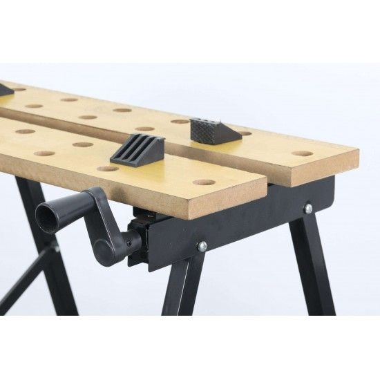 Mesa de Trabalho com Torno, 100Kg  refª 48780 SAURIUM Mesa de Trabalho com Torno, 100Kg  refª 48780 SAURIUM