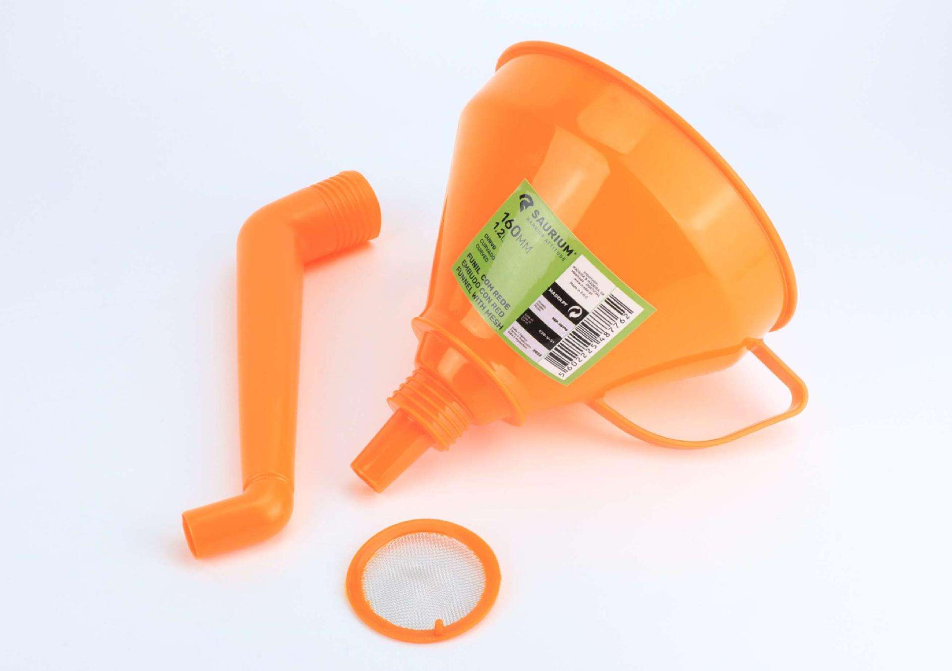 Funíl Plástico, Curvo, Ø160mm refª 48776 SAURIUM