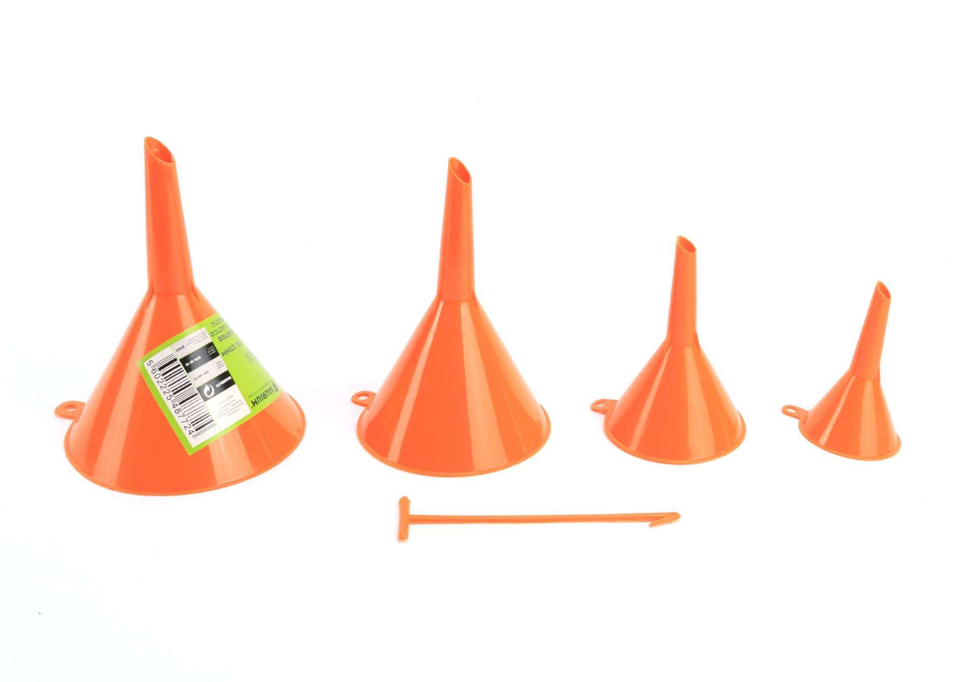 Funil Plástico, 4Un refª 48772 SAURIUM