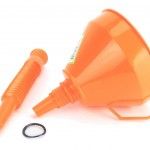 Funil Plstico com Rede, 158mm  ref 48771 SAURIUM
