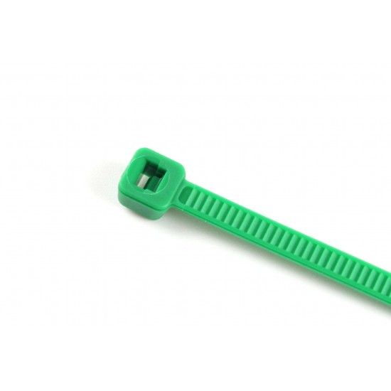 Abraadeira Verde Plstica, 8x500mm, 100Un  ref 48749 SAURIUM