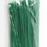 Abra�adeira Verde Pl�stica, 2.5x200mm, 200Un  ref� 48745 SAURIUM