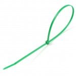 Abra�adeira Verde Pl�stica, 2.5x200mm, 200Un  ref� 48745 SAURIUM